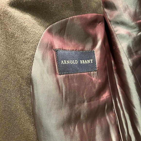 ARNOLD BRANT, 💯 pure cashmere 3 button blazer, Forrest green, 40REG - Picture 11 of 16